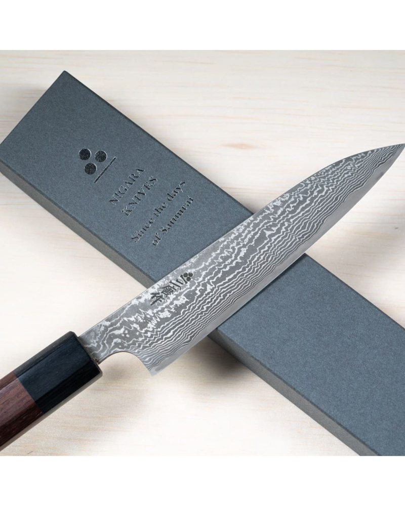 DamascusPetitJapaneseKnife