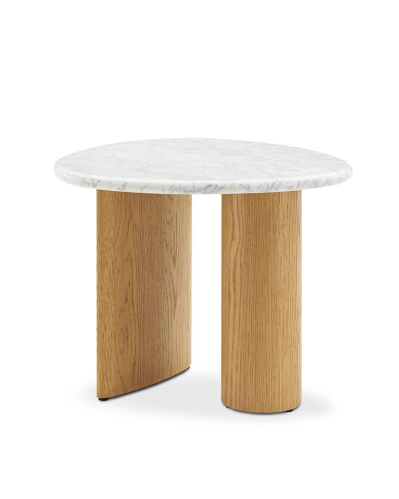 LavineMarbleSideTable