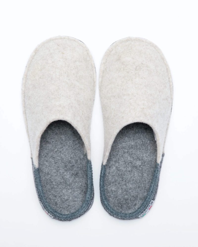 LeClareNuvolaBicoWoolSlipper