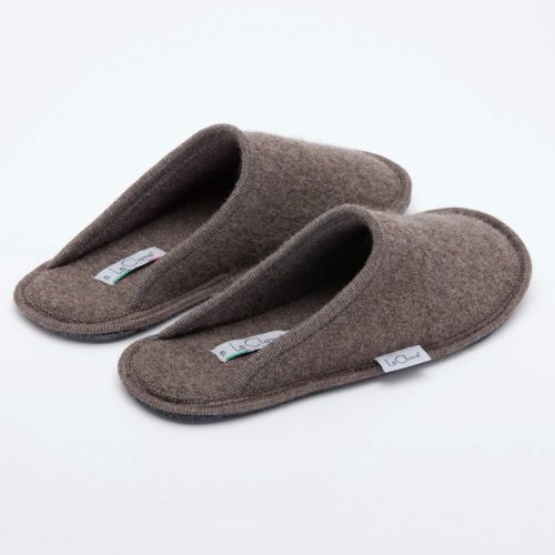 Men sBoiledWoolStellaSlipperBrown 3