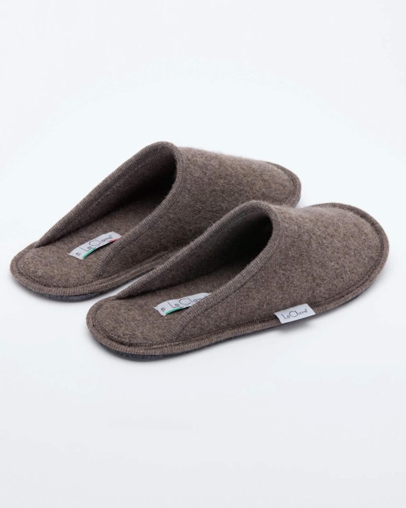 Men sBoiledWoolStellaSlipperBrown 3