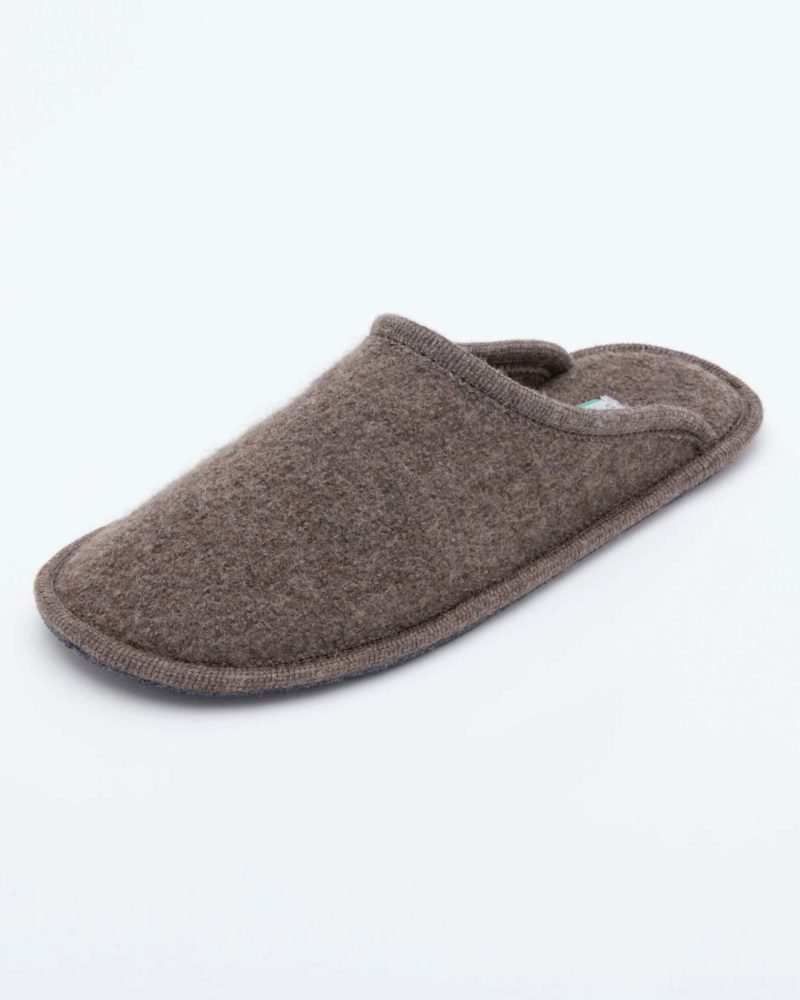 Men sBoiledWoolStellaSlipperBrown