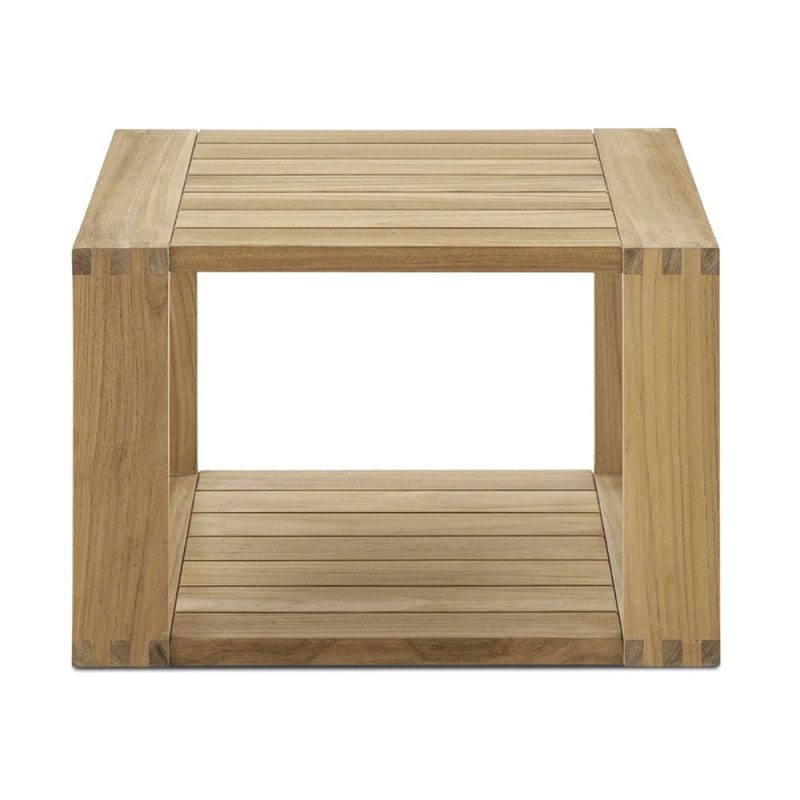 RioOutdoorTeakSquareBoxSideTable 1 619931