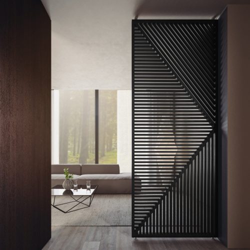 Shibuya Room Divider Black