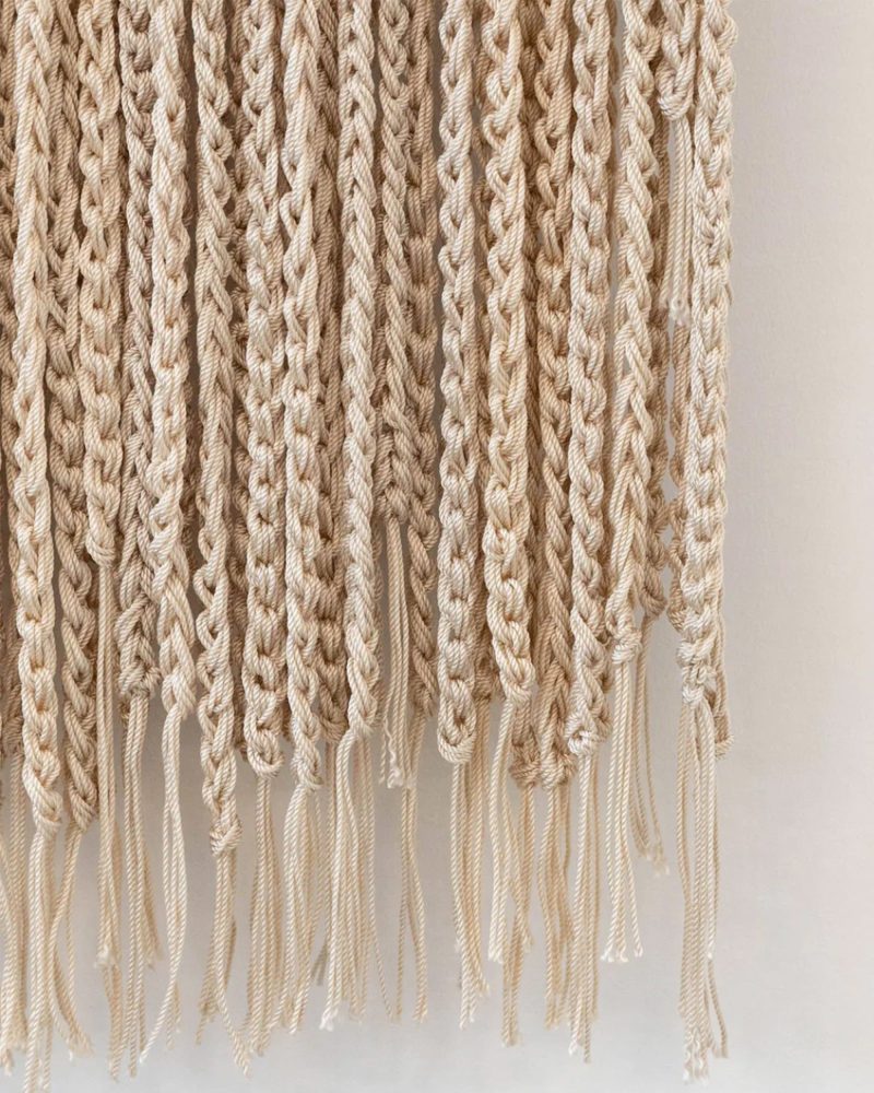 TEXTILEARTWALLHANGING BRAIDS 2