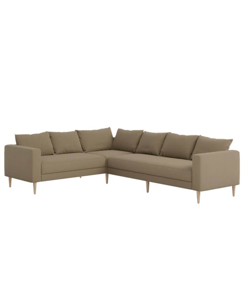 THEESSENTIALCORNERSECTIONAL 6SEAT