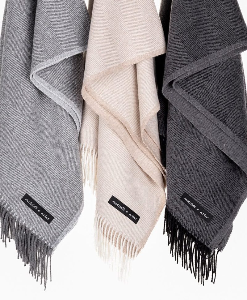 product Herringbone Collection2 blanket hanging