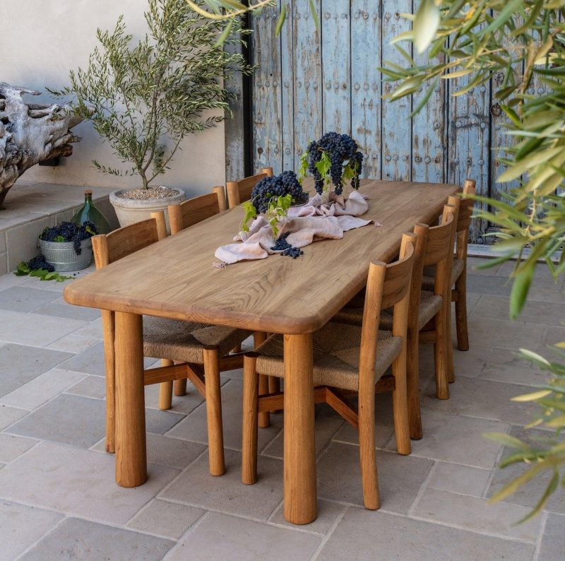 topa topa rectangular dining table white oak kitchen dining room tables house of leon 100438