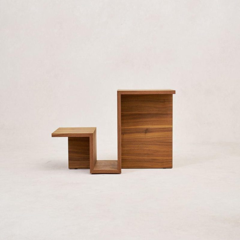 valley side table walnut side table house of leon 847611