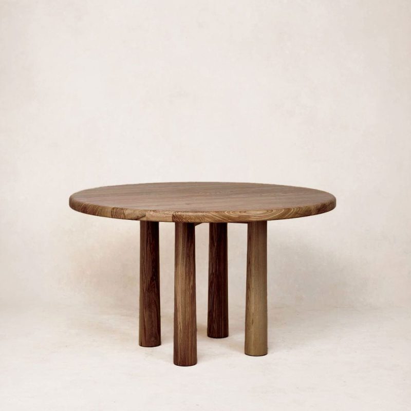 walnut solid wood dining table